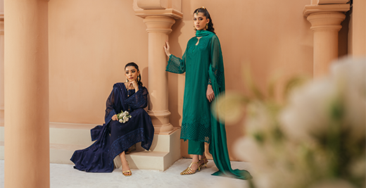Explore Timeless Fashion - Silk Dresses, Shararas, and Ghararas for the Contemporary Woman