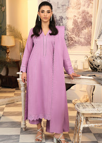 Lilac Embroidered Suit