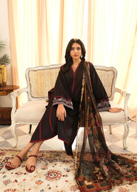 Black Embroidered Suit