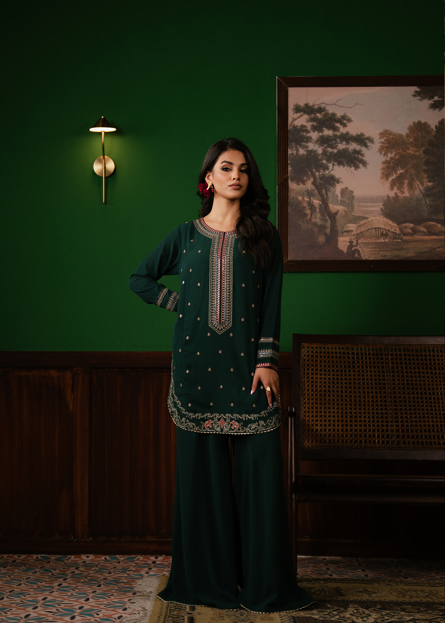 new embroidery suit