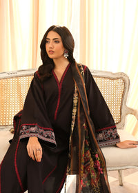 Black Embroidered Suit