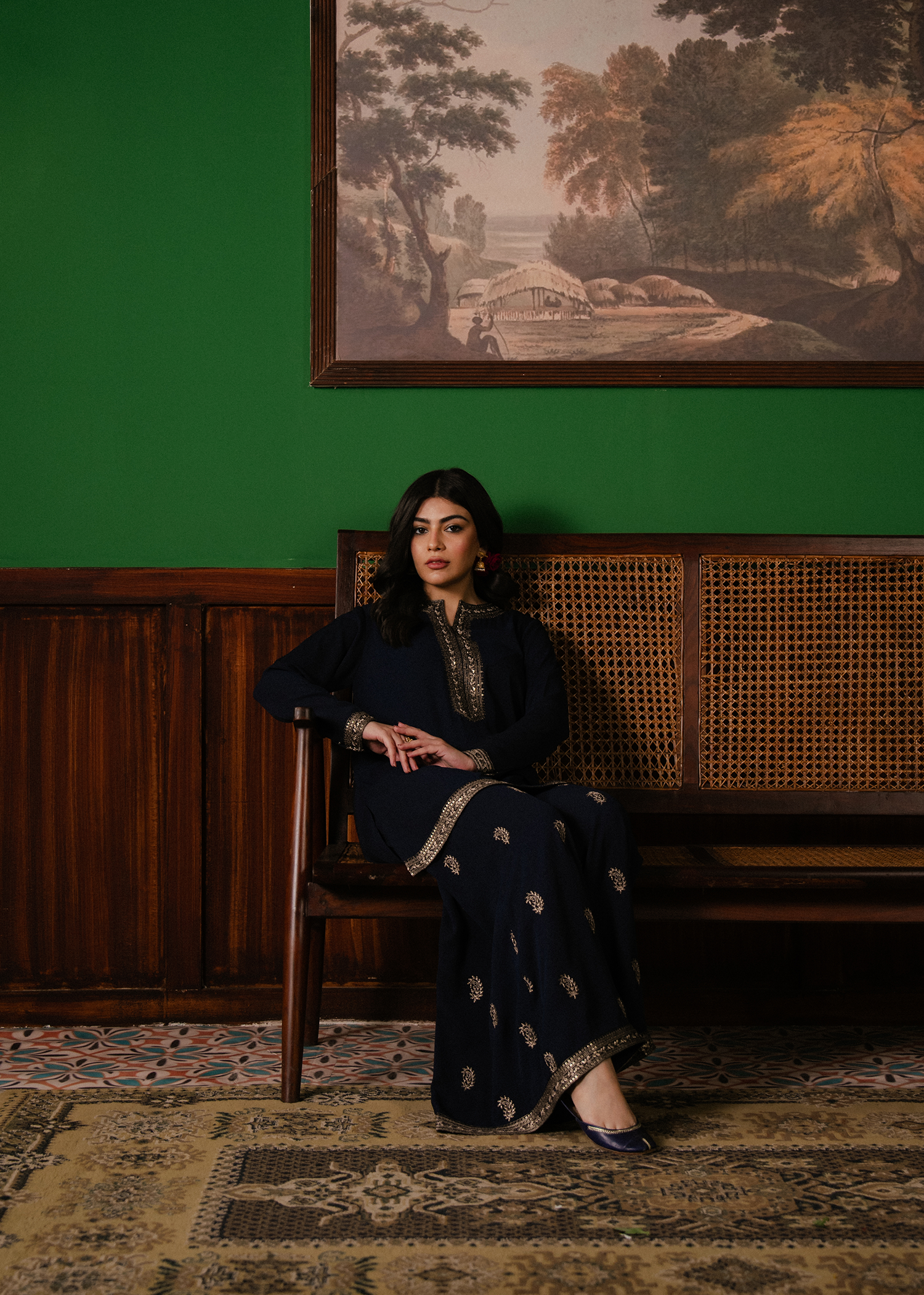 navy blue 3 piece suit