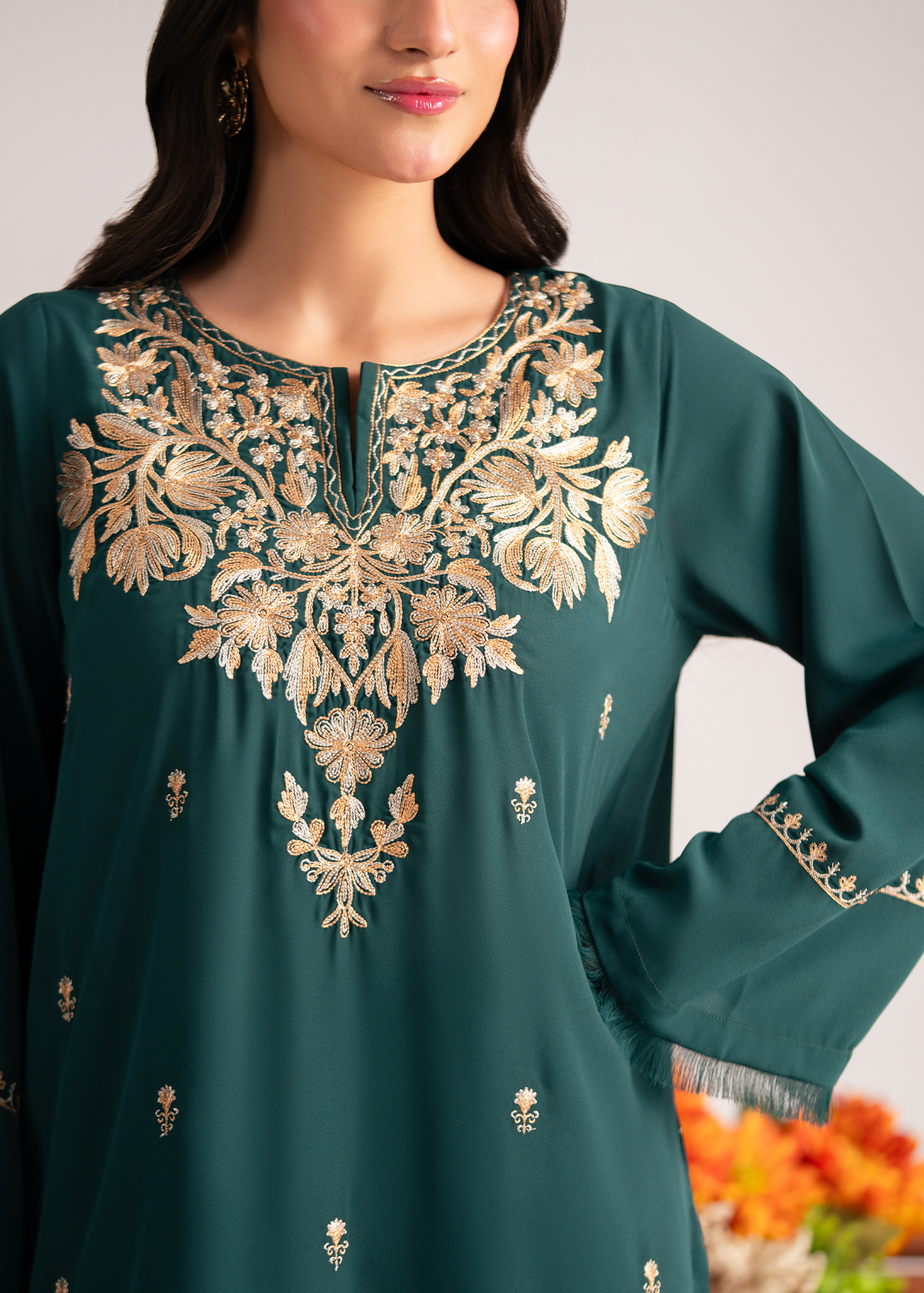 Marielle Green Festive Pret