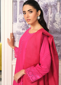 Bright Pink Embroidered Suit