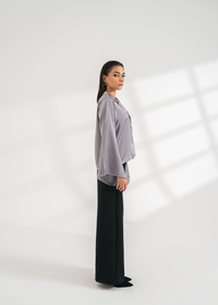 Grey Button Down Shirt