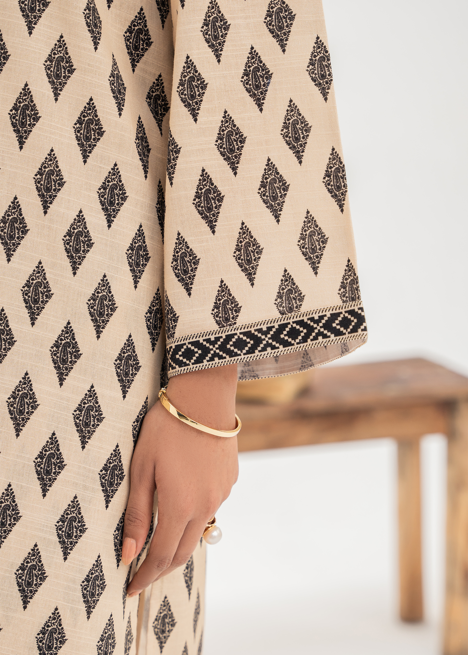 embroidered sharara suit