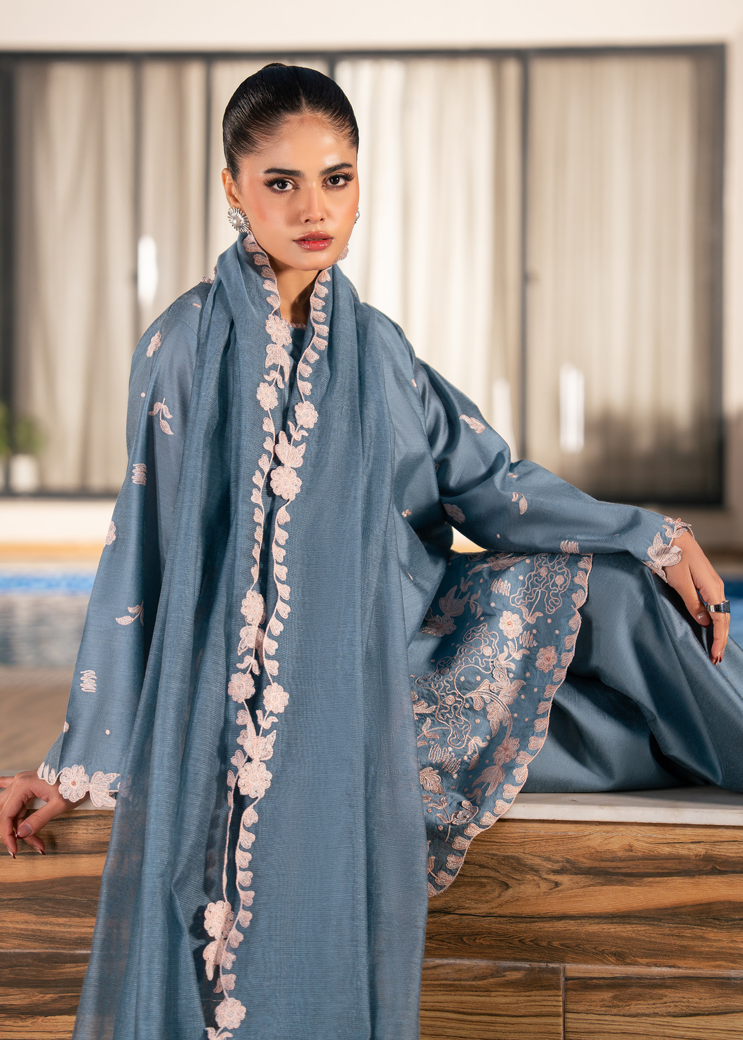 Slate Grey Festive Pret