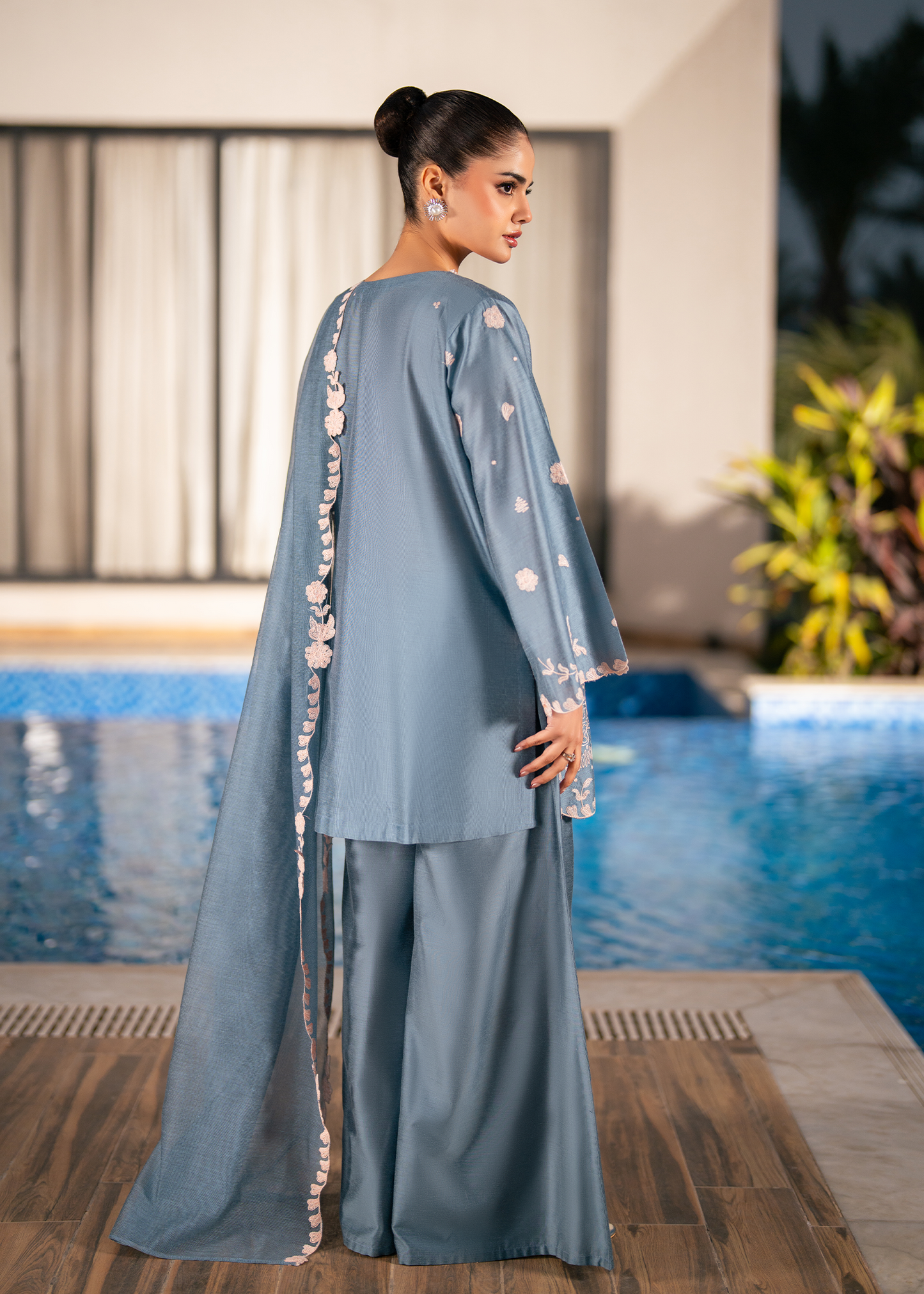 Slate Grey Festive Pret