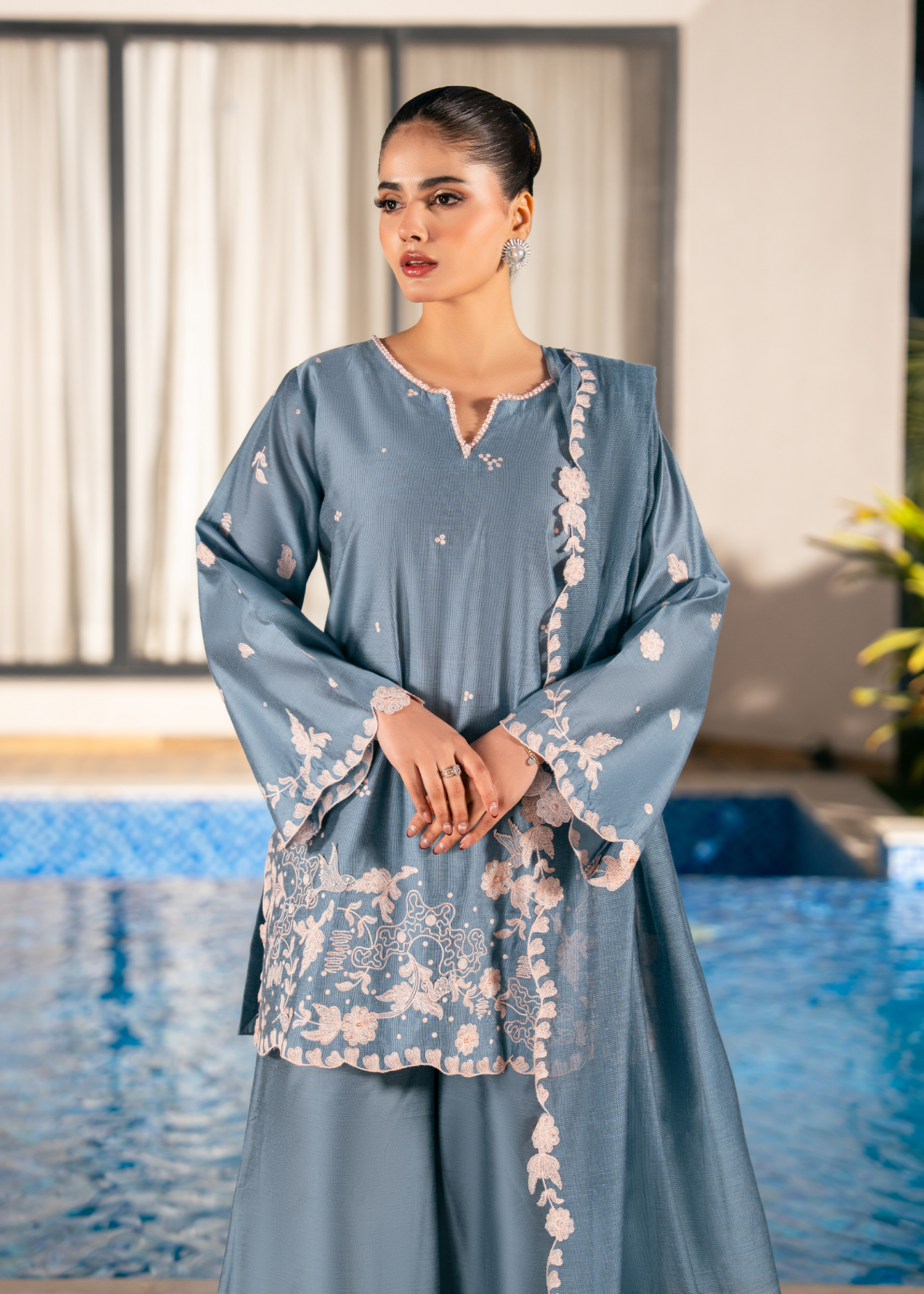 Slate Grey Festive Pret