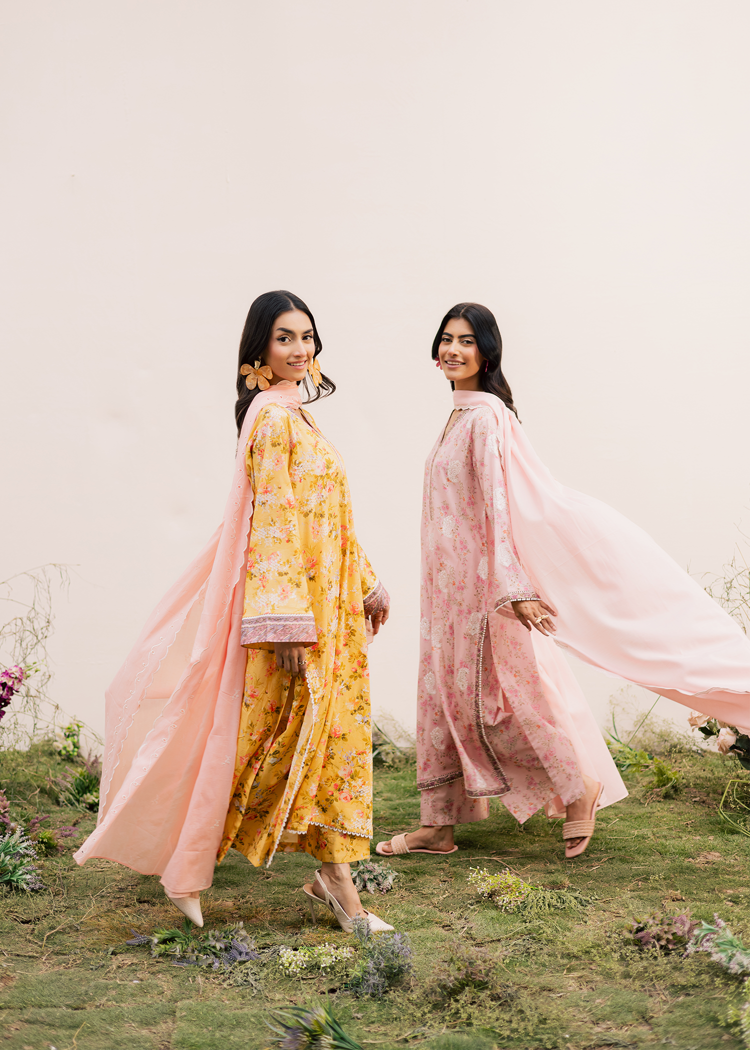 embroidered gharara