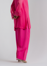 Chiffon Embroidered Suit