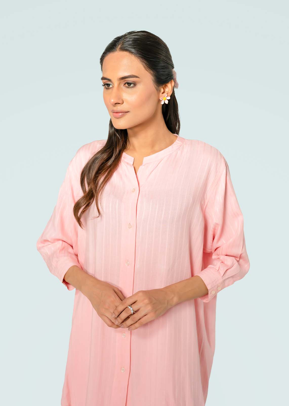 Pink Linen Co-ord