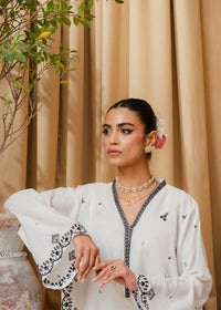 White Embroidered Suit