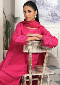 Bright Pink Embroidered Suit