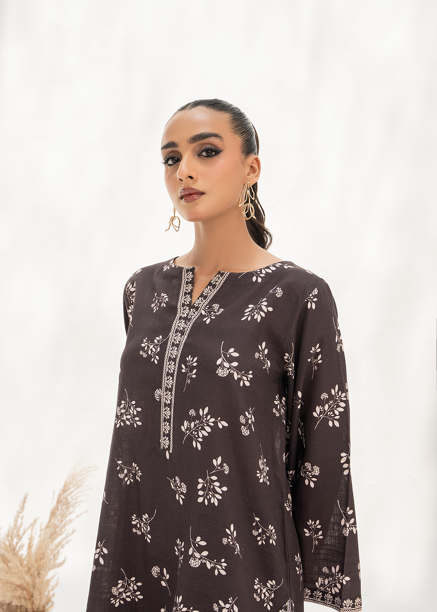 sharara suit printed