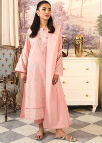 Pink Embroidered Suit