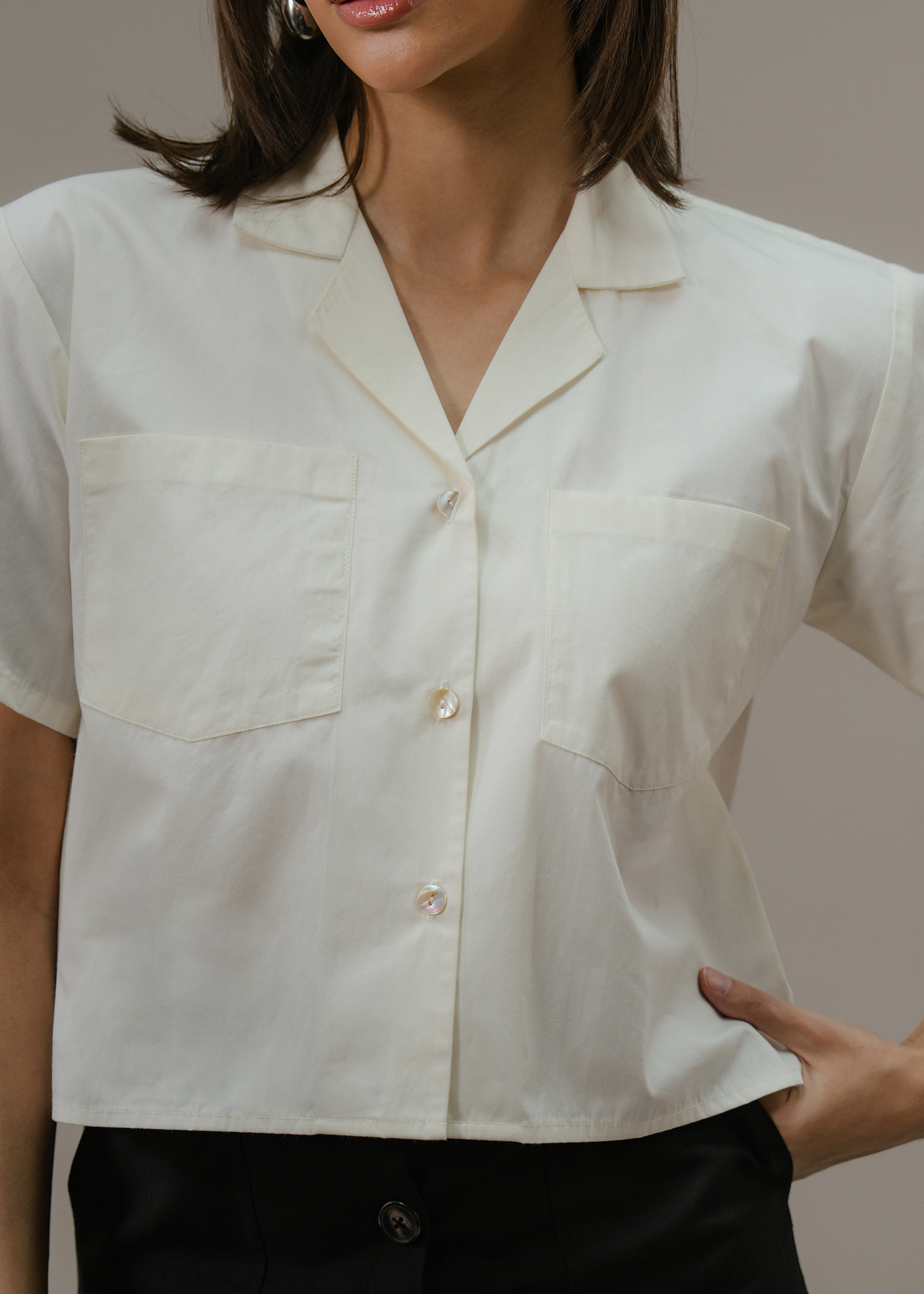White Button Down