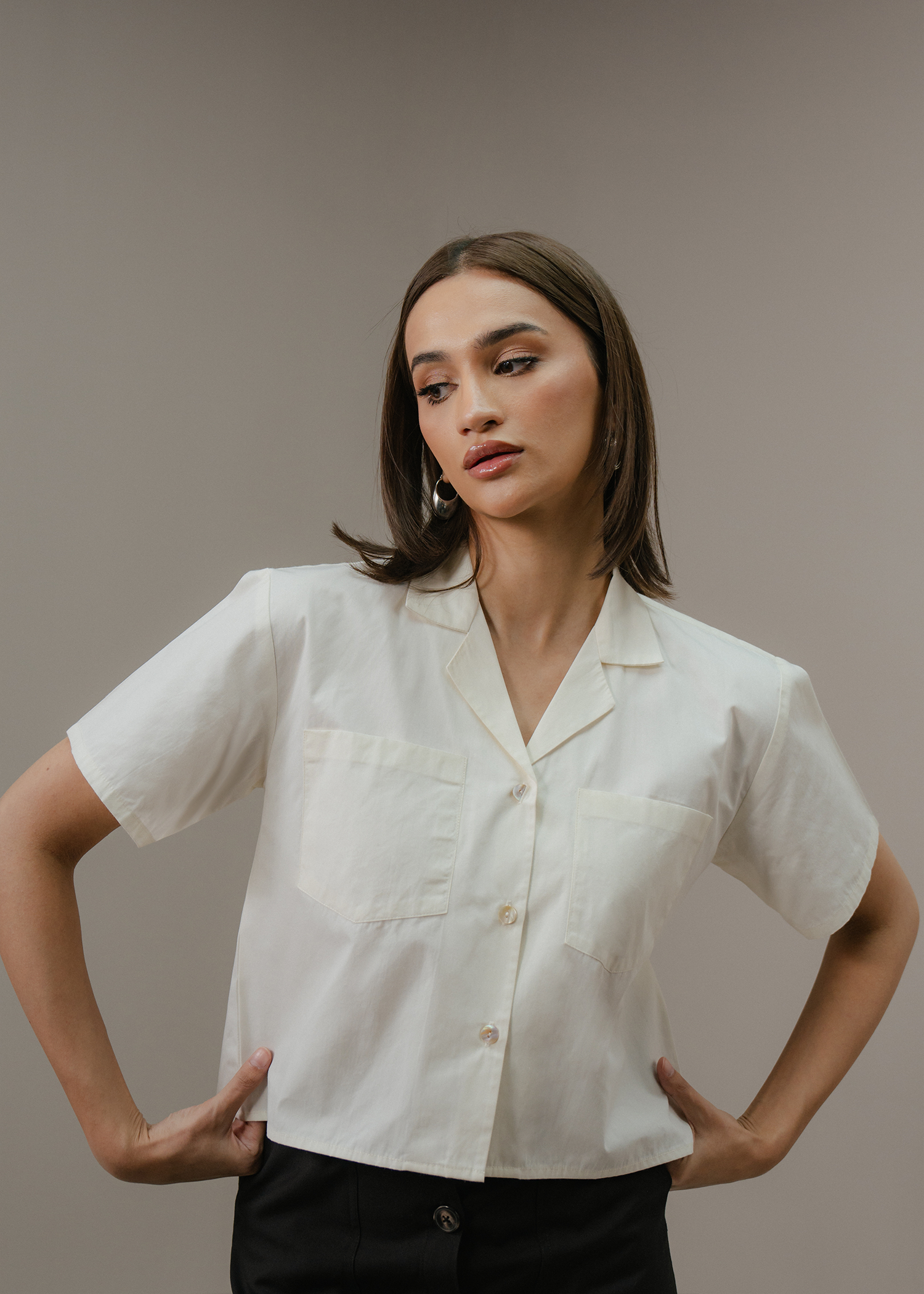 White Button Down