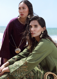 Amethyst Luxury Embroidered Suit