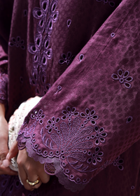 Amethyst Luxury Embroidered Suit