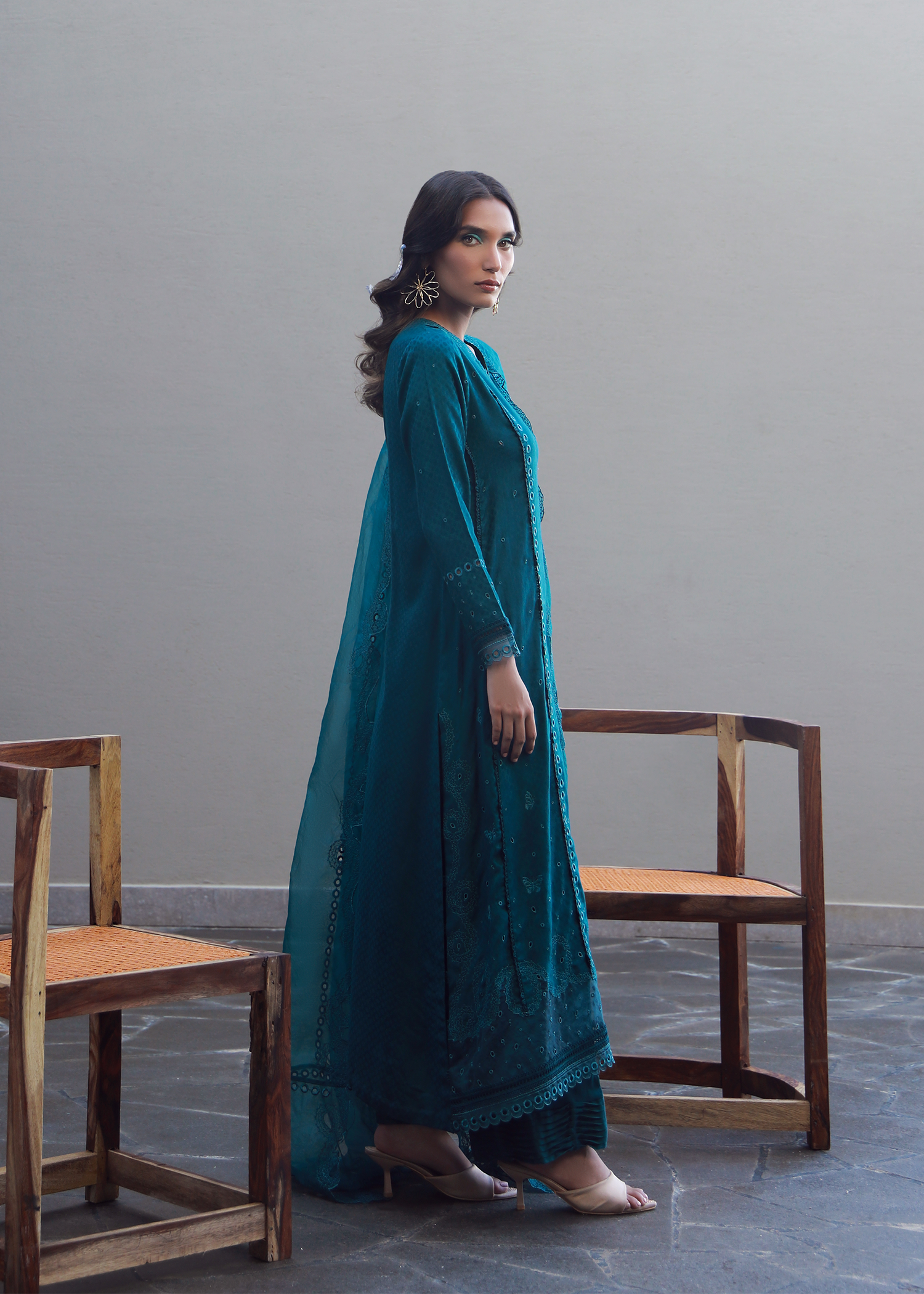 Zinc Luxury Embroidered Suit