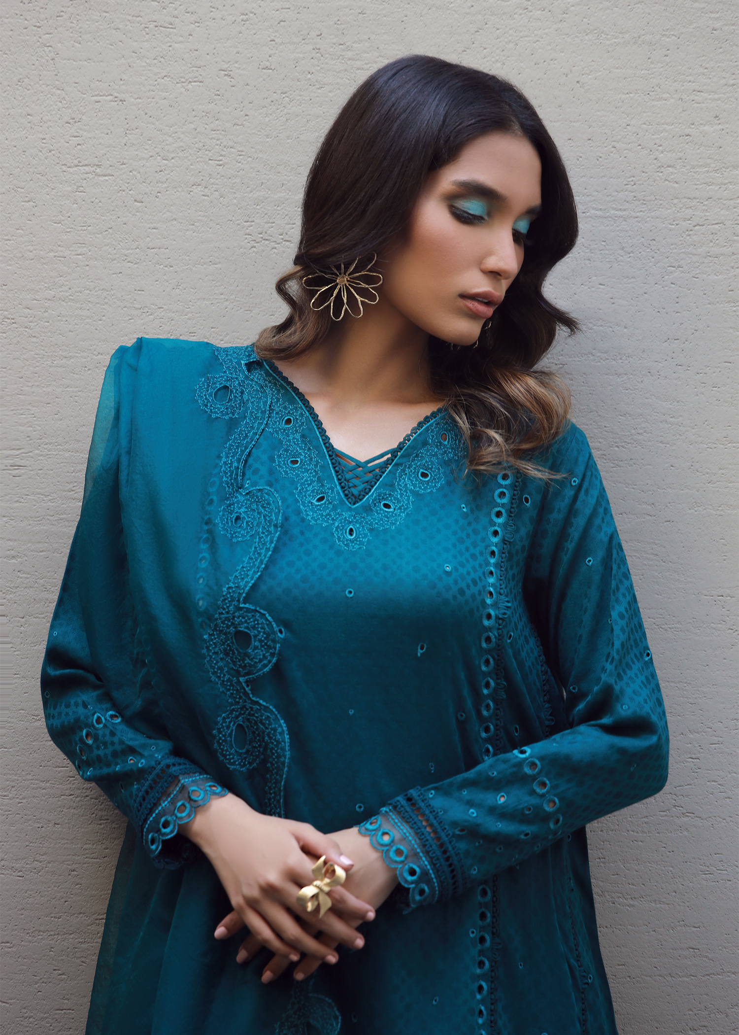 Zinc Luxury Embroidered Suit