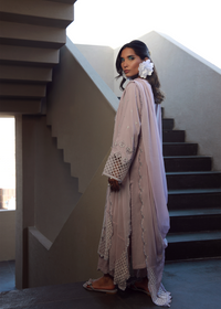 Lilac Luxury Embroidered Suit