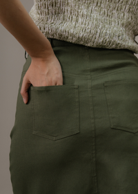 Olive Green Skirt