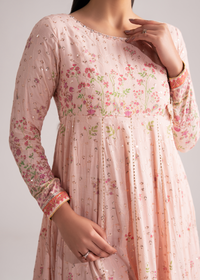 Fiona Blush Pink Festive Frock