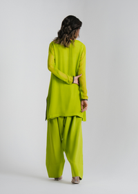 Chiffon Embroidered Suit