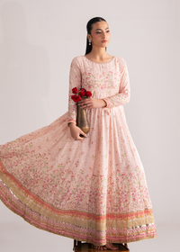 Fiona Blush Pink Festive Frock