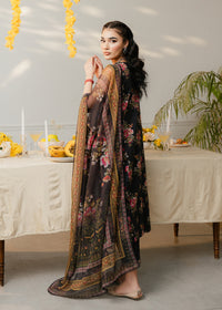 Printed Black Suit