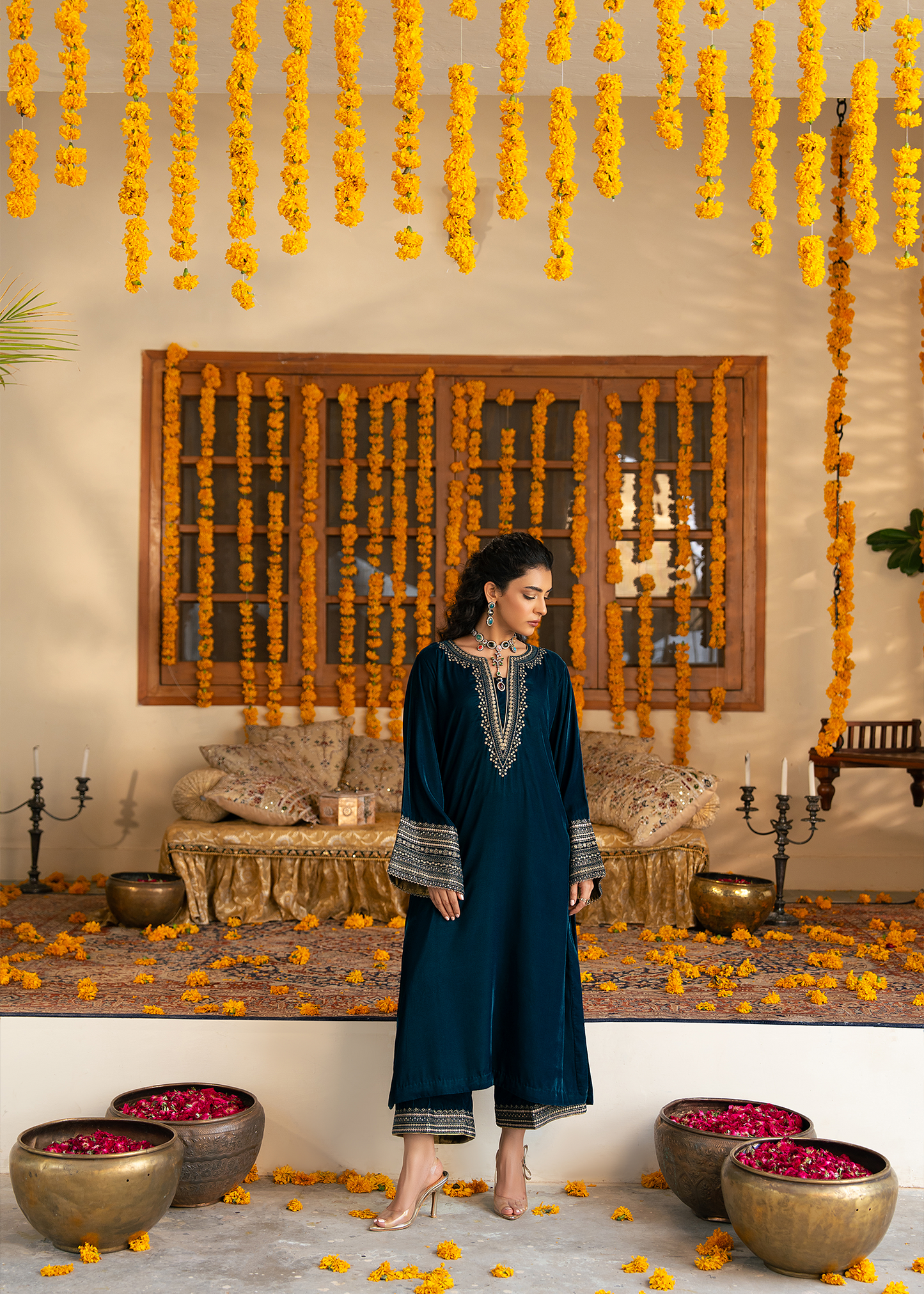 Zinc Velvet Suit