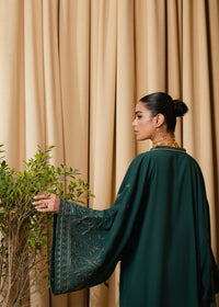 Green Embroidered Suit