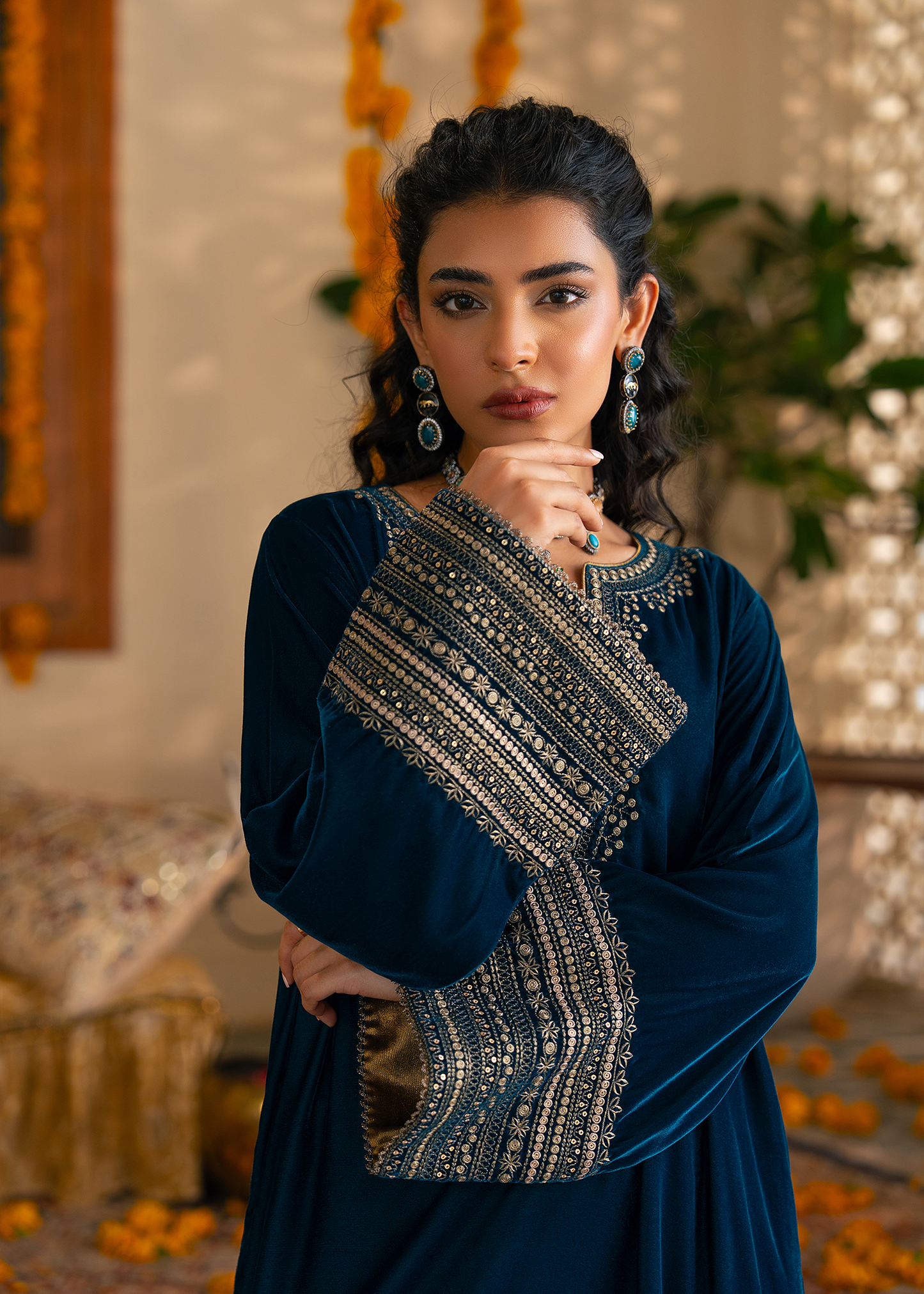 Zinc Velvet Suit