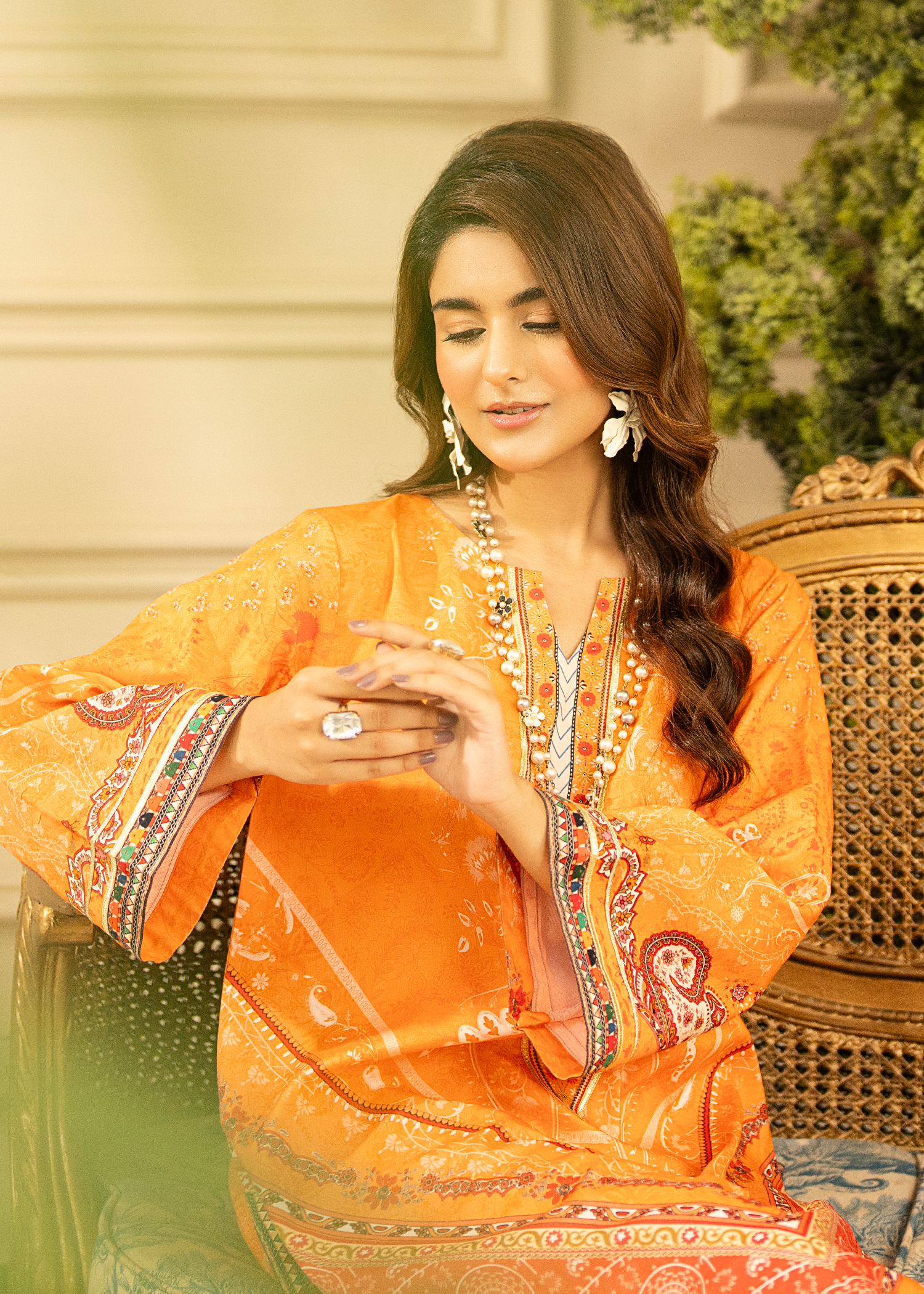Paprika Printed Shirt