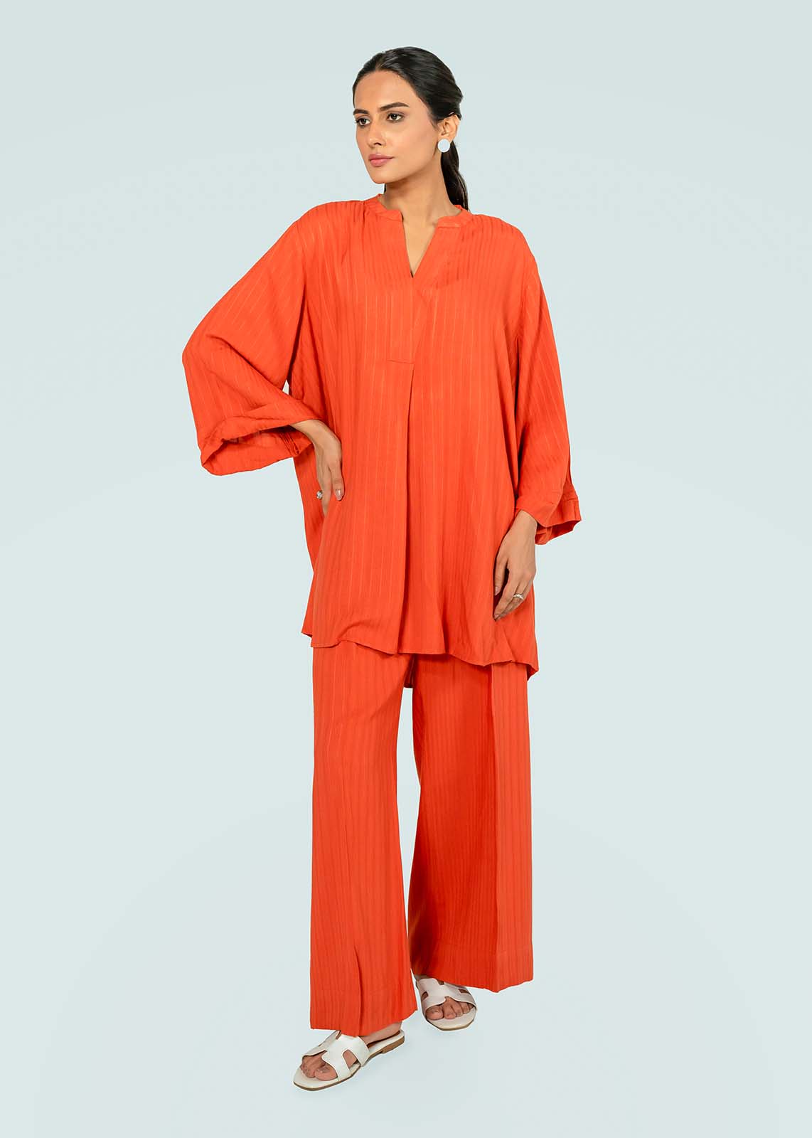 Rust Linen Co-ord
