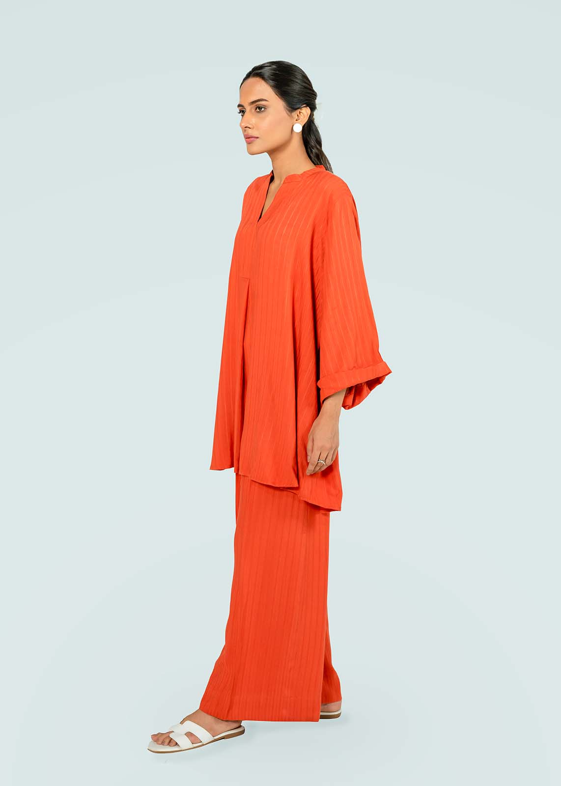 Rust Linen Co-ord