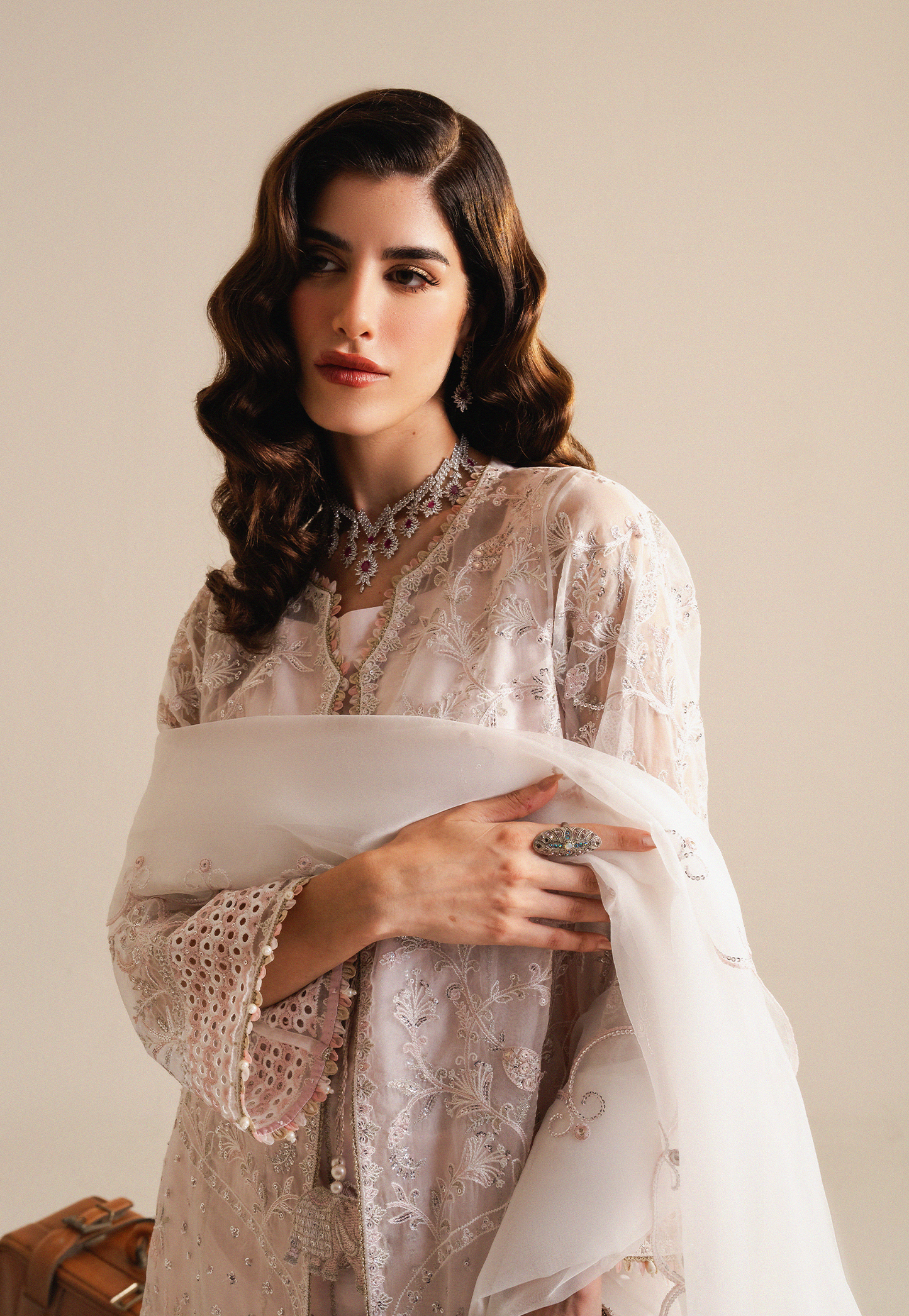 Pink Organza Festive Pret