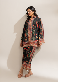 Black Printed Co-ord