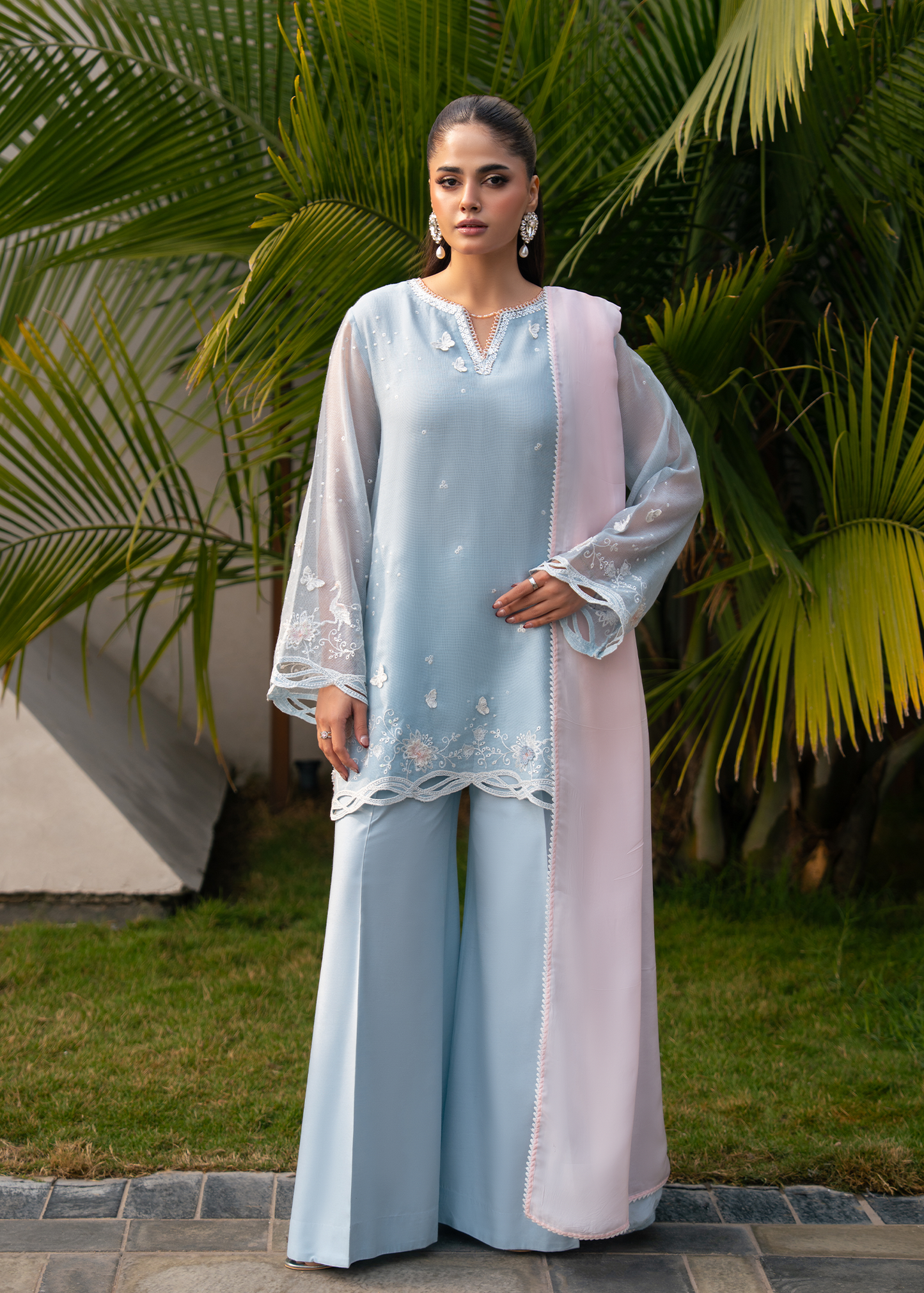 Sky Blue Festive Pret