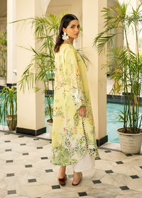 Lime Printed Shirt