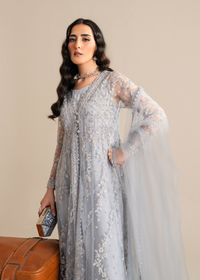 Powder Blue Net Festive Pret
