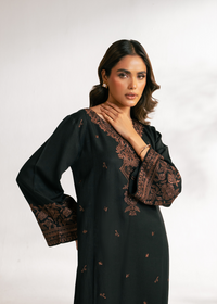 Black Embroidered Suit