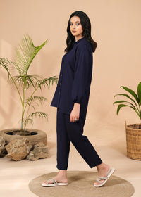 Navy Blue Co-Ord Set
