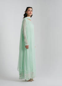 Chiffon Embroidered Kalidar
