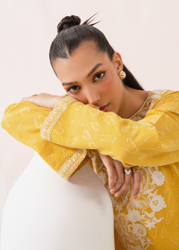 Mustard Embroidered Co-ord