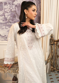 White Chickankari Shirt
