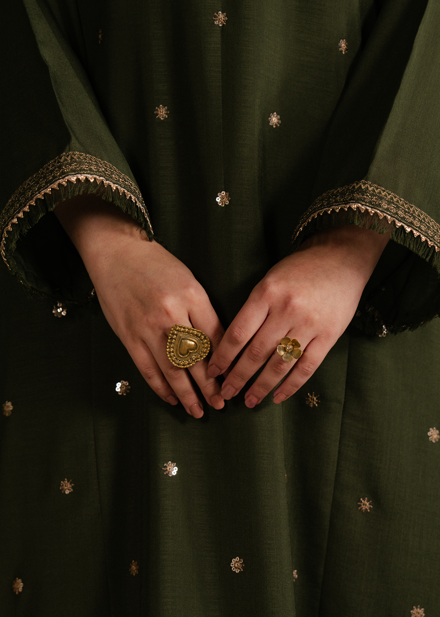 embroidered dress