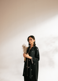 Black Embroidered Suit